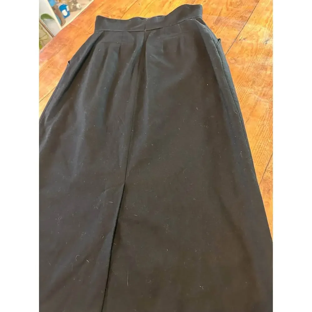Sz 6‎ - Vintage Harve Bernard Wool Blend Skirt